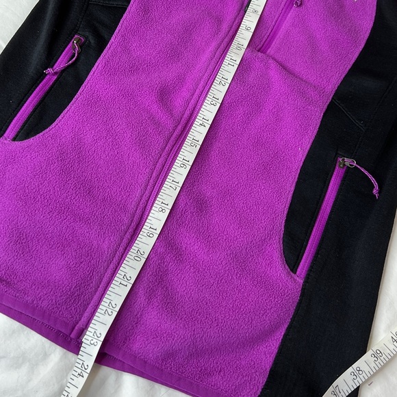 The North Face Fleece Jacket Purple Black Summit Series Size Small FL1 - Picture 2 of 9
